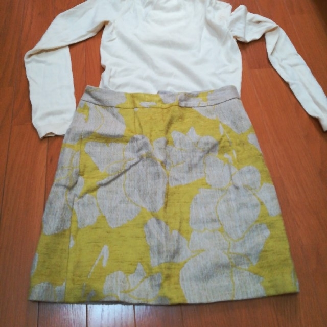 ZARA(ザラ)のＺＡＲＡ★麻の春スカート レディースのスカート(ひざ丈スカート)の商品写真