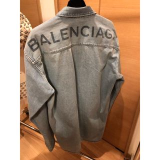 バレンシアガ(Balenciaga)のバレンシアガ デニムシャツ サイズ38 新品(シャツ)