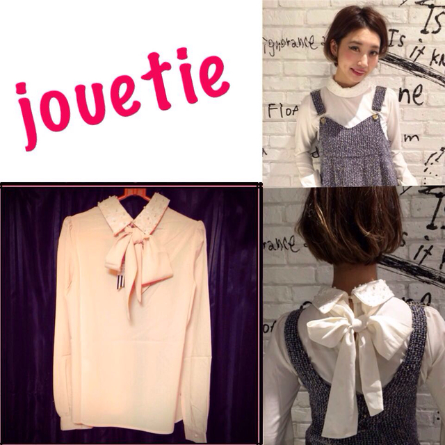 jouetie(ジュエティ)のjouetie♡パールスタンドBL レディースのトップス(シャツ/ブラウス(長袖/七分))の商品写真