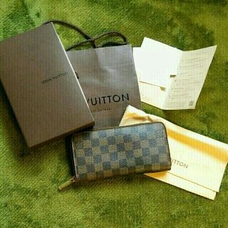 ルイヴィトン(LOUIS VUITTON)のヴィトン ダミエ 長財布(財布)