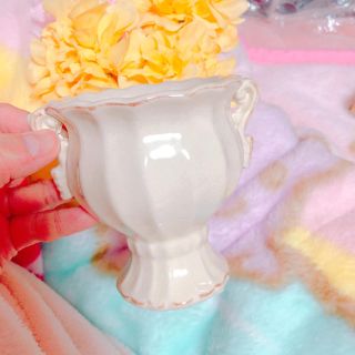 花器♡ホワイト♡フラワーアレンジメント(花瓶)