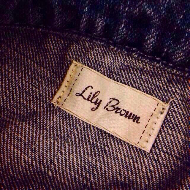 Lily Brown(リリーブラウン)のLily Brownのデニムジャケット♩ レディースのジャケット/アウター(Gジャン/デニムジャケット)の商品写真