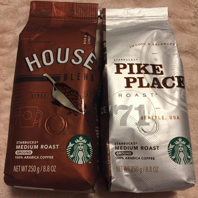 Starbucks Coffee(スターバックスコーヒー)のスタバコーヒー豆 食品/飲料/酒の飲料(コーヒー)の商品写真