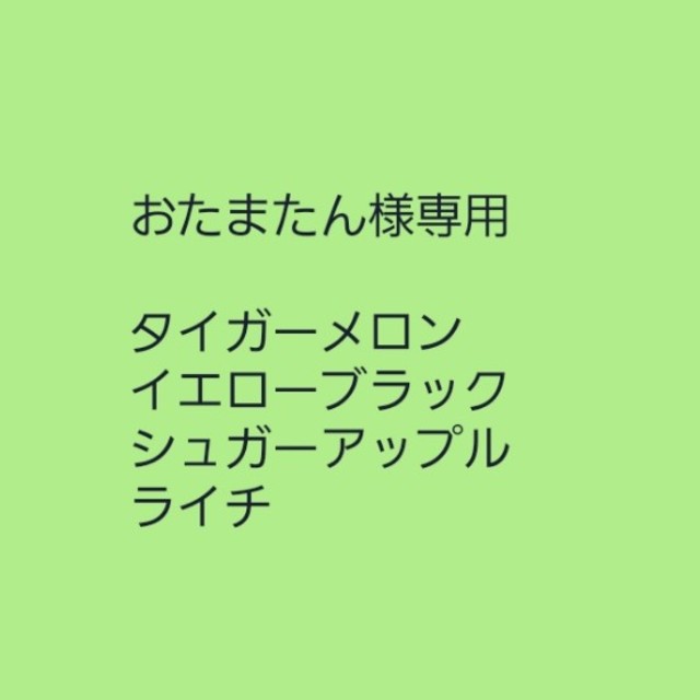 おたまたん様専用【イエローブラック】種子20粒　チェリートマト ハンドメイドのフラワー/ガーデン(その他)の商品写真