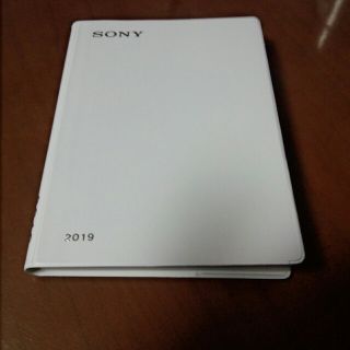 ソニー(SONY)のSONY 2019年手帳　スケジュール帳　(手帳)