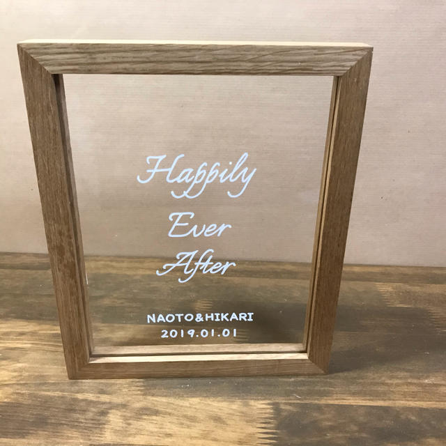 サンドセレモニー フレームの通販 by うさぎ's shop|ラクマ サンドセレモニー・フレーム(スタンド付き•welcomeボード付き)【ホワイト】