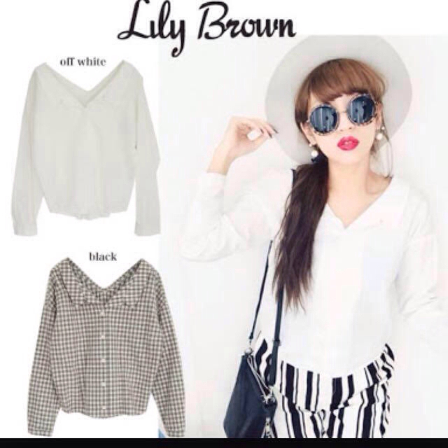 Lily Brown(リリーブラウン)のお取り置き！ レディースのトップス(シャツ/ブラウス(長袖/七分))の商品写真