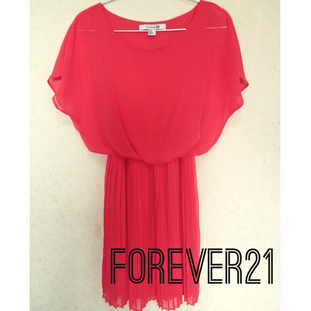 FOREVER 21(フォーエバートゥエンティーワン)のForever21◎ワンピース レディースのワンピース(ミニワンピース)の商品写真