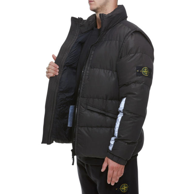 stone island 2way down puffer jacket