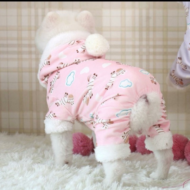 犬服  カバーオール  つなぎ ハンドメイドのペット(ペット服/アクセサリー)の商品写真