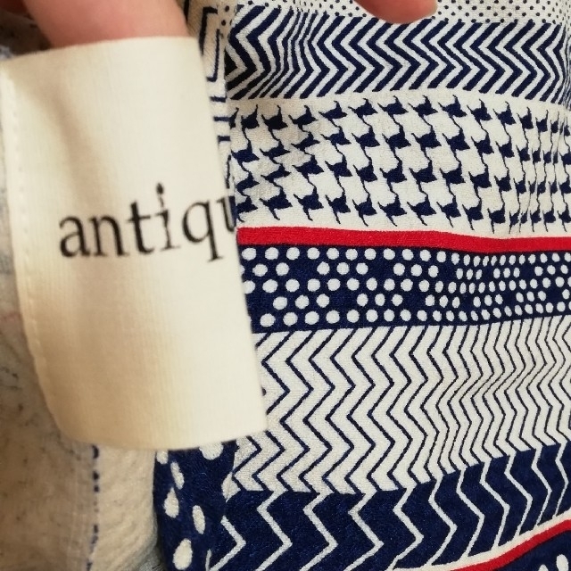 antiqua(アンティカ)のアンティカ  フレアースカート    試着のみ レディースのスカート(ミニスカート)の商品写真