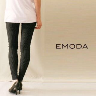 エモダ(EMODA)のエモダ ピンストライプレギンス S (カジュアルパンツ)