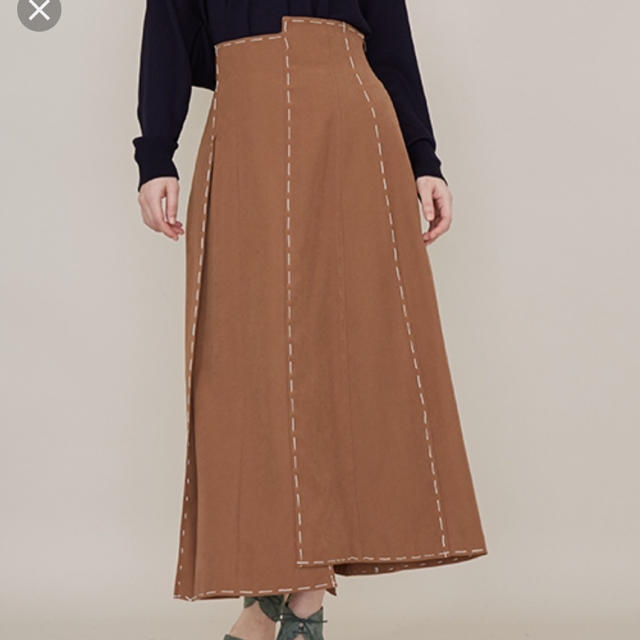 Ameri Vintage STITCH PANEL SKIRT