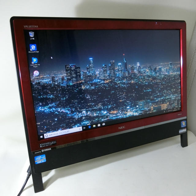 NEC VALUESTAR ワインレッド 液晶一体型パソコン