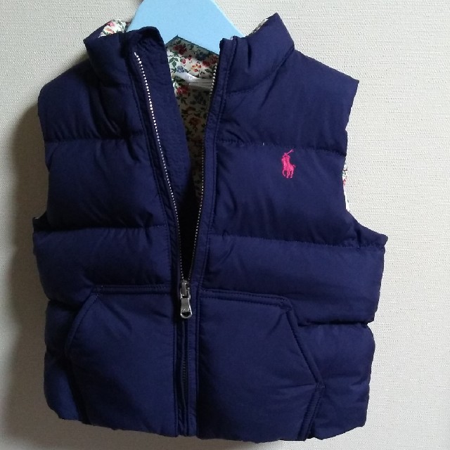 Ralph Lauren(ラルフローレン)のゆーけーひ様専用  ラルフローレン  ダウンベスト 90cm キッズ/ベビー/マタニティのキッズ服女の子用(90cm~)(ジャケット/上着)の商品写真