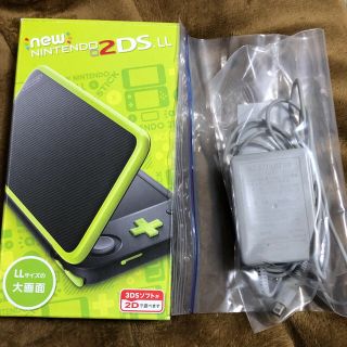 ニンテンドー2DS(ニンテンドー2DS)の限界値下げ！今だけ！ニンテンドー2DSLLライムグリーン、バッテリー付き(携帯用ゲーム機本体)