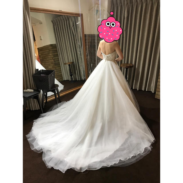 レディースMori Lee モリリー Aライン ウェディングドレス  シンデレラサイズ