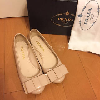 プラダ(PRADA)のPRADA バレエシューズ【361/2】(ハイヒール/パンプス)