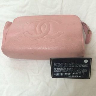 シャネル(CHANEL)のCHANEL ピンクポーチ(ポーチ)