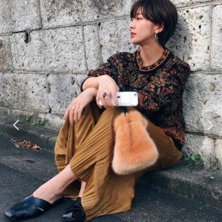 トゥデイフル(TODAYFUL)の週末限定価格！Vintageサテンプリーツパンツ♡TODAYFUL (その他)