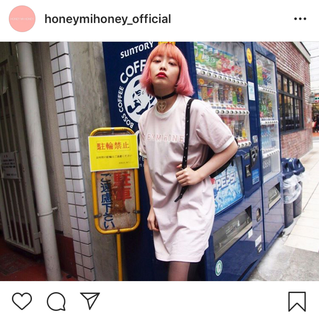 Honey mi Honey Tシャツワンピ 3