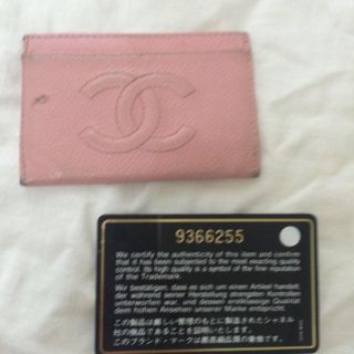 シャネル(CHANEL)のCHANEL  パスケース(名刺入れ/定期入れ)