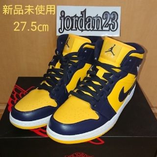 ナイキ(NIKE)の【希少】air jordan 1 mid michigan ジョーダン ミシガン(スニーカー)