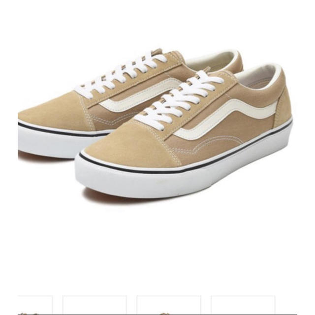 レディースVANSオールドスクール ベージュ