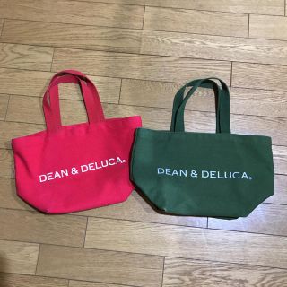 ディーンアンドデルーカ(DEAN & DELUCA)のDEAN&DELUCA トートバッグ　レッド売り切れグリーンのみ(トートバッグ)