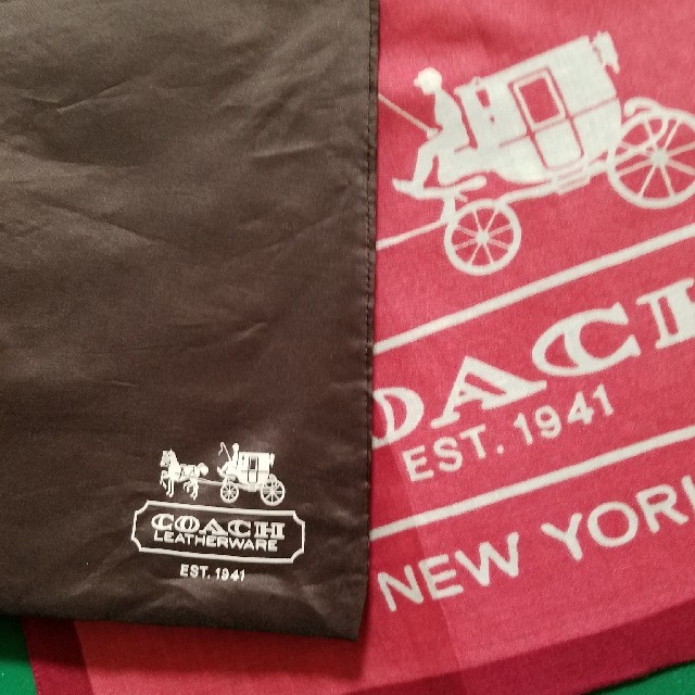 COACH(コーチ)のCOACH　バッグ収納袋&ハンカチ レディースのバッグ(ショップ袋)の商品写真