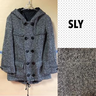 スライ(SLY)のSLY ◆ウール混ツイードモッズコート◆(モッズコート)