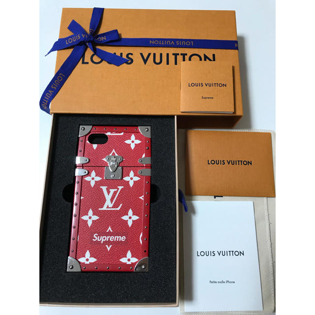 LOUIS VUITTON - Louis Vuitton×supreme iPhone7用ケースの通販 by  shop｜ルイヴィトンならラクマ