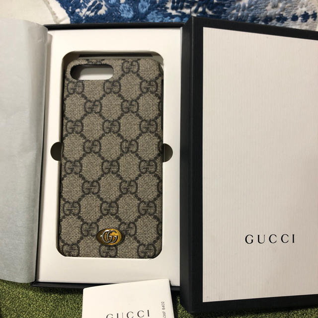 Gucci(グッチ)の正規品(❁´ω`❁)グッチiPhoneケース スマホ/家電/カメラのスマホアクセサリー(iPhoneケース)の商品写真