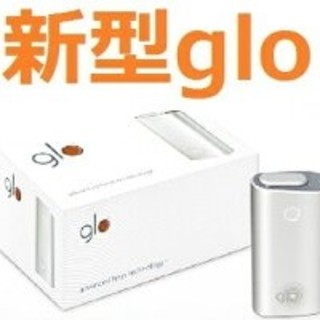 グロー(glo)の(新品・未開封)グロー シルバー(タバコグッズ)