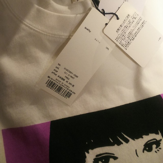 moussy(マウジー)の売約済みホワイト レディースのトップス(Tシャツ(半袖/袖なし))の商品写真