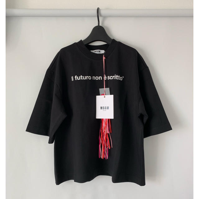 3.1 Phillip Lim(スリーワンフィリップリム)の新品未使用☆MSGMエムエスジイエム☆ロゴプリントTシャツ トップス レディースのトップス(Tシャツ(半袖/袖なし))の商品写真