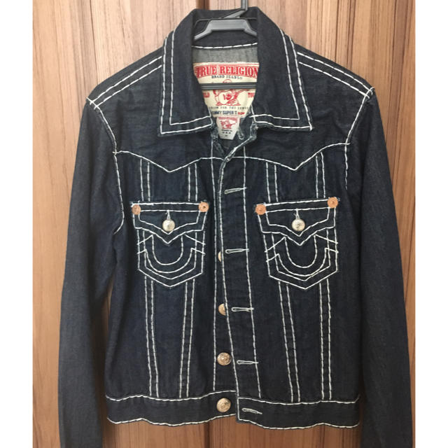陰山織物謹製 【美品】True Religion トゥルーレリジョン レザー