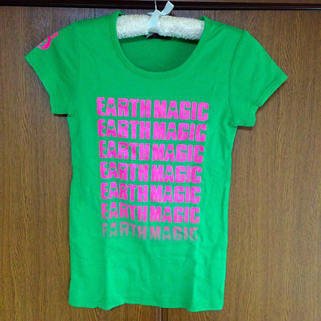 EARTHMAGIC(アースマジック)のEARTHMAGICパンツTシャツセット キッズ/ベビー/マタニティのキッズ服女の子用(90cm~)(その他)の商品写真