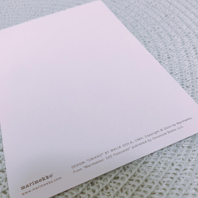 marimekko(マリメッコ)のB【組合せ自由】marimekkoポストカード6枚セット エンタメ/ホビーの声優グッズ(写真/ポストカード)の商品写真