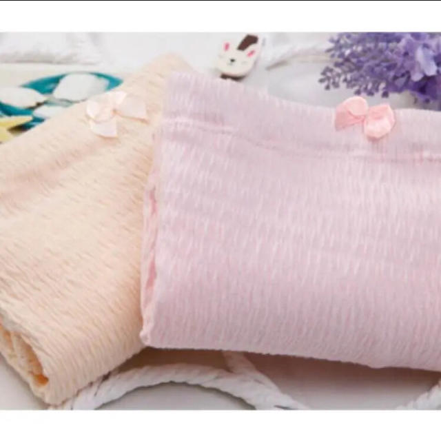 2枚 綿100% 妊婦用ショーツ/出産準備 妊娠冷え性対策 キッズ/ベビー/マタニティのマタニティ(マタニティ下着)の商品写真