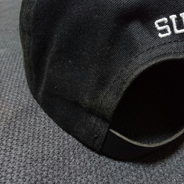 supreme s logo cap 3m reflective 黒
