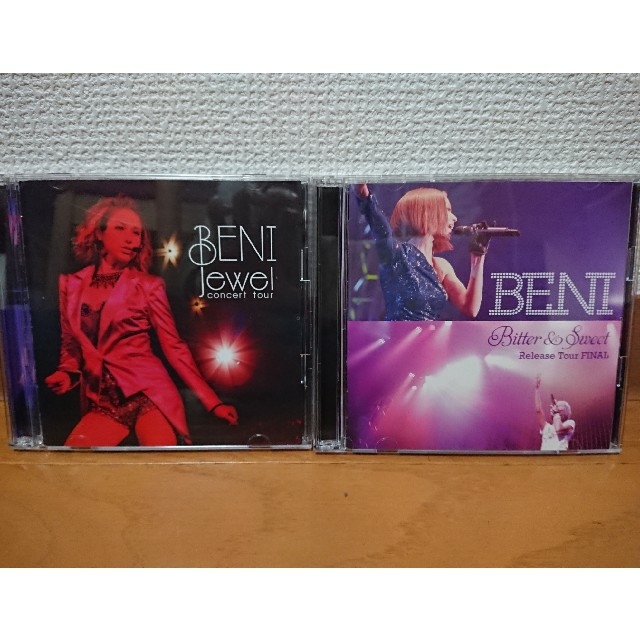 BENI ツアーDVD４枚・アルバム１枚・アーティストブックのセット