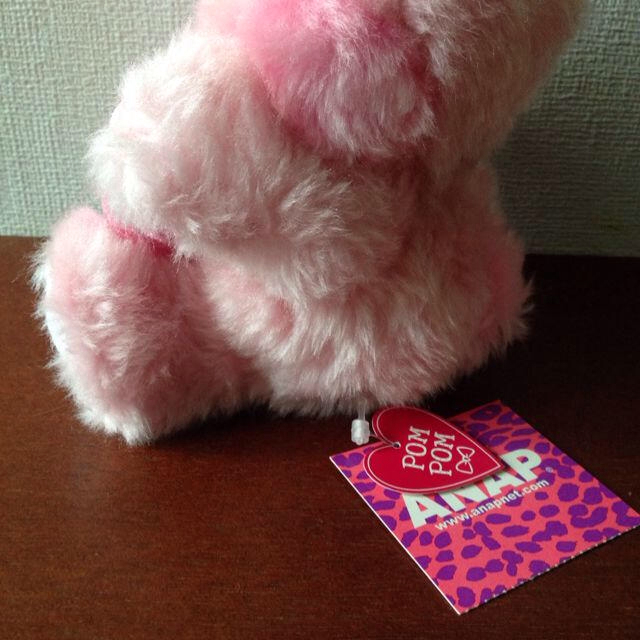 ANAP(アナップ)のANAP♡POMPOM エンタメ/ホビーのおもちゃ/ぬいぐるみ(ぬいぐるみ)の商品写真