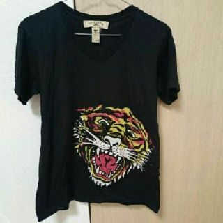 エドハーディー(Ed Hardy)の《5/2 値下げ》Ed Hardy ラインストーン Tシャツ(Tシャツ(半袖/袖なし))