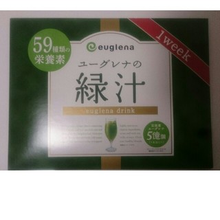ユーグレナ 緑汁 1週間分 3.7g×7袋 お試し 青汁(青汁/ケール加工食品)