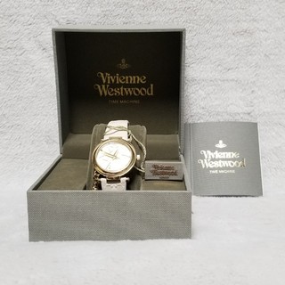 ヴィヴィアンウエストウッド(Vivienne Westwood)の【美品】ヴィヴィアンウエストウッド レディース 腕時計 ホワイトゴールド(腕時計)