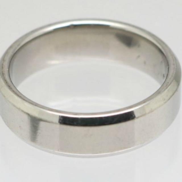 ｼﾝﾌﾟﾙｽﾃﾝﾚｽﾘﾝｸﾞ ｼﾙﾊﾞｰ 15号 新品 ｸﾘｯｸﾎﾟｽﾄ送料無料 メンズのアクセサリー(リング(指輪))の商品写真