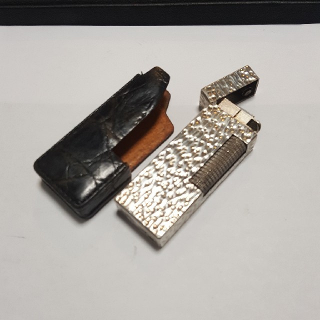 Dunhill - レア!クロコ皮カバー付 ダンヒル アンティーク ガス