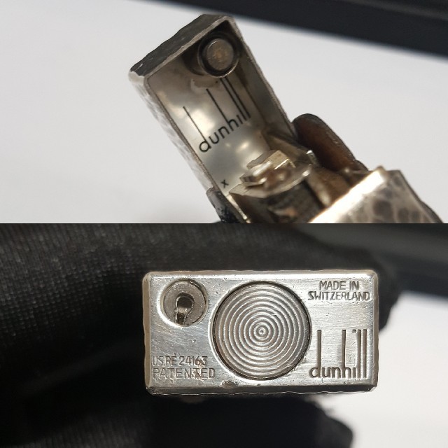 Dunhill - レア!クロコ皮カバー付 ダンヒル アンティーク ガス