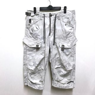 ジースター(G-STAR RAW)の定2万 G-STAR RAW ジースターロウ 半端丈カモフラカーゴパンツ34(ワークパンツ/カーゴパンツ)